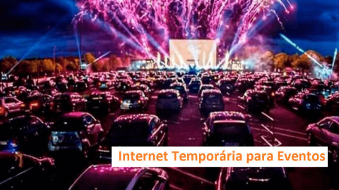 Eventos de Grande Porte com Internet Temporária