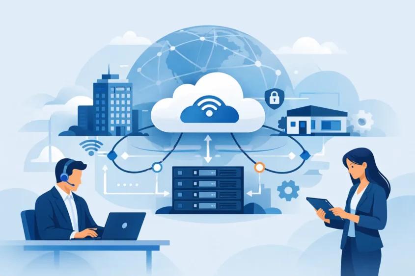 Como funciona SD-WAN corporativa na prática