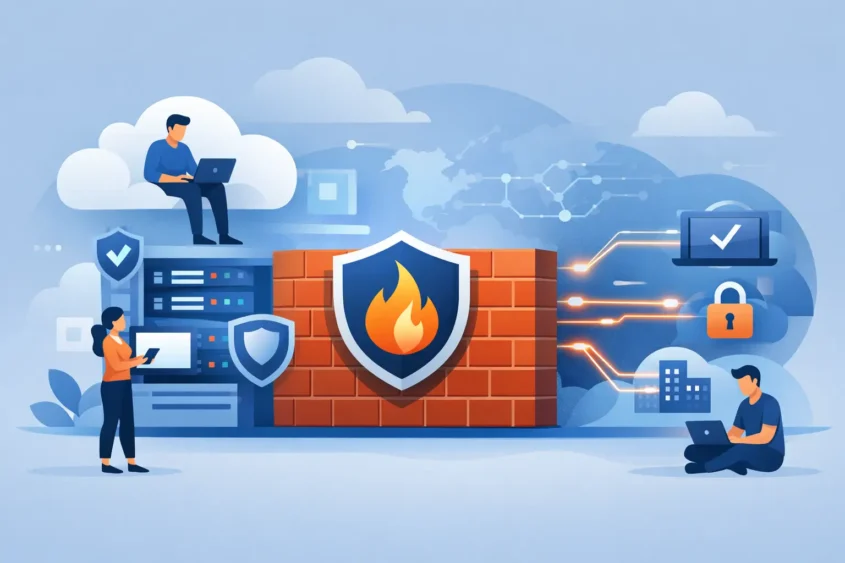 Como implementar firewall como serviço