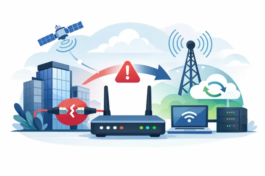 Failover de internet para empresas na prática
