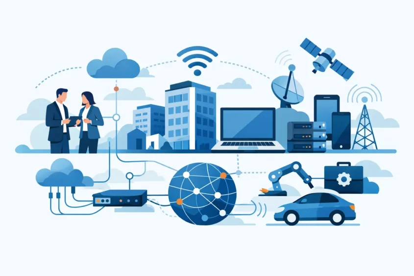 Melhores soluções de conectividade empresarial