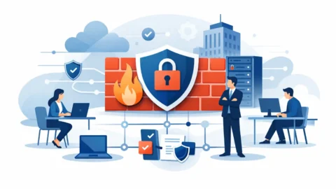 Benefícios do firewall gerenciado corporativo